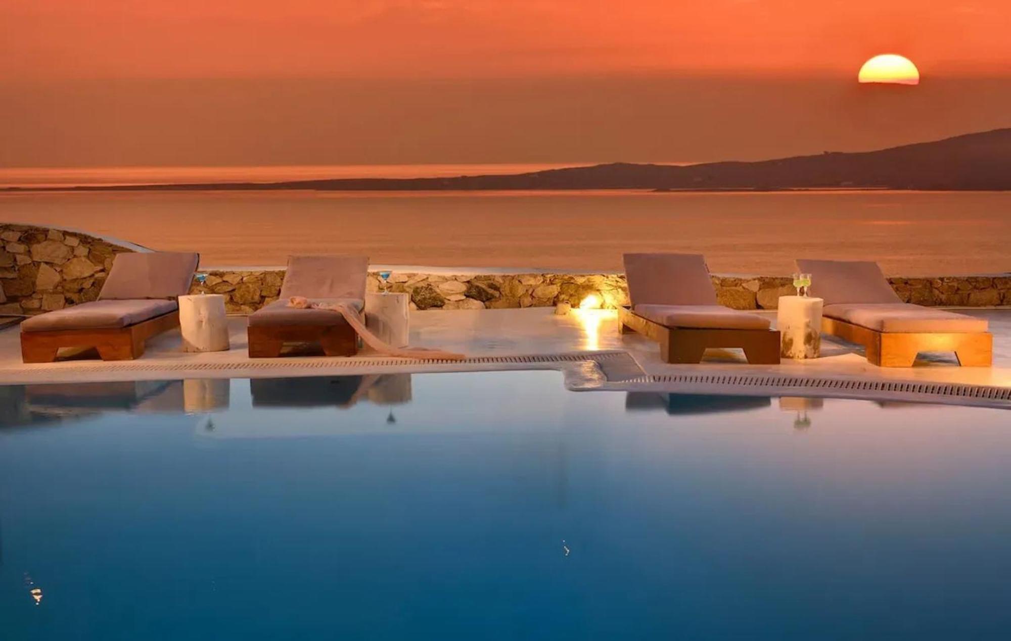 Paradisiacal With Pool And Sea View In Mykonos * Agios Ioannis Diakoftis